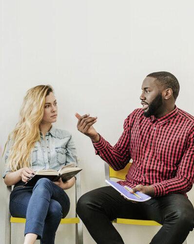 Samen in gesprek, best handig als je samer slimmer wil werken